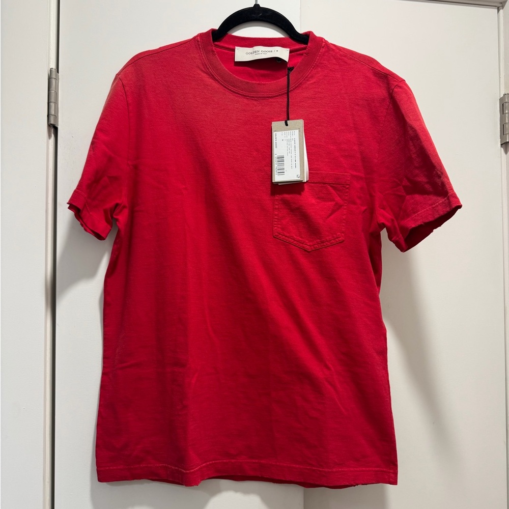 Golden Goose Red Short Sleeve T-Shirt - NWT